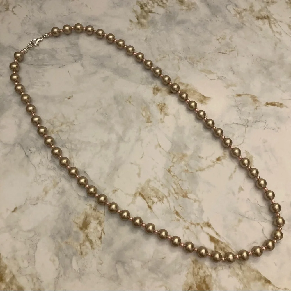 Vintage Pearl Necklace Classic Formal Cocktail Jewelry